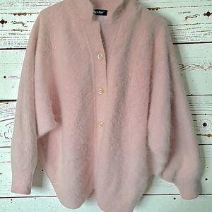 Big Star Vintage Keo Sung Sweater, Lt Pink, Angora